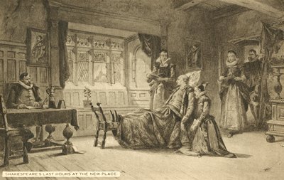 Les dernières heures de Shakespeare à New Place - English School